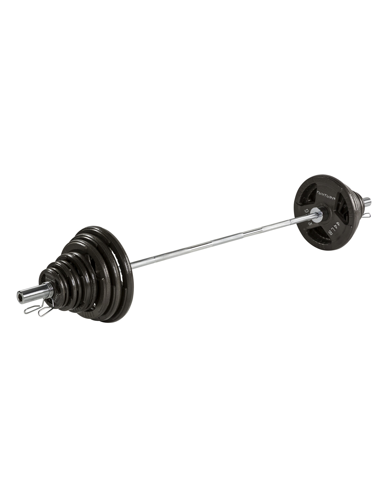 Tunturi Tunturi 140Kg Olympic Tri-Grip Barbell Set (1/2)