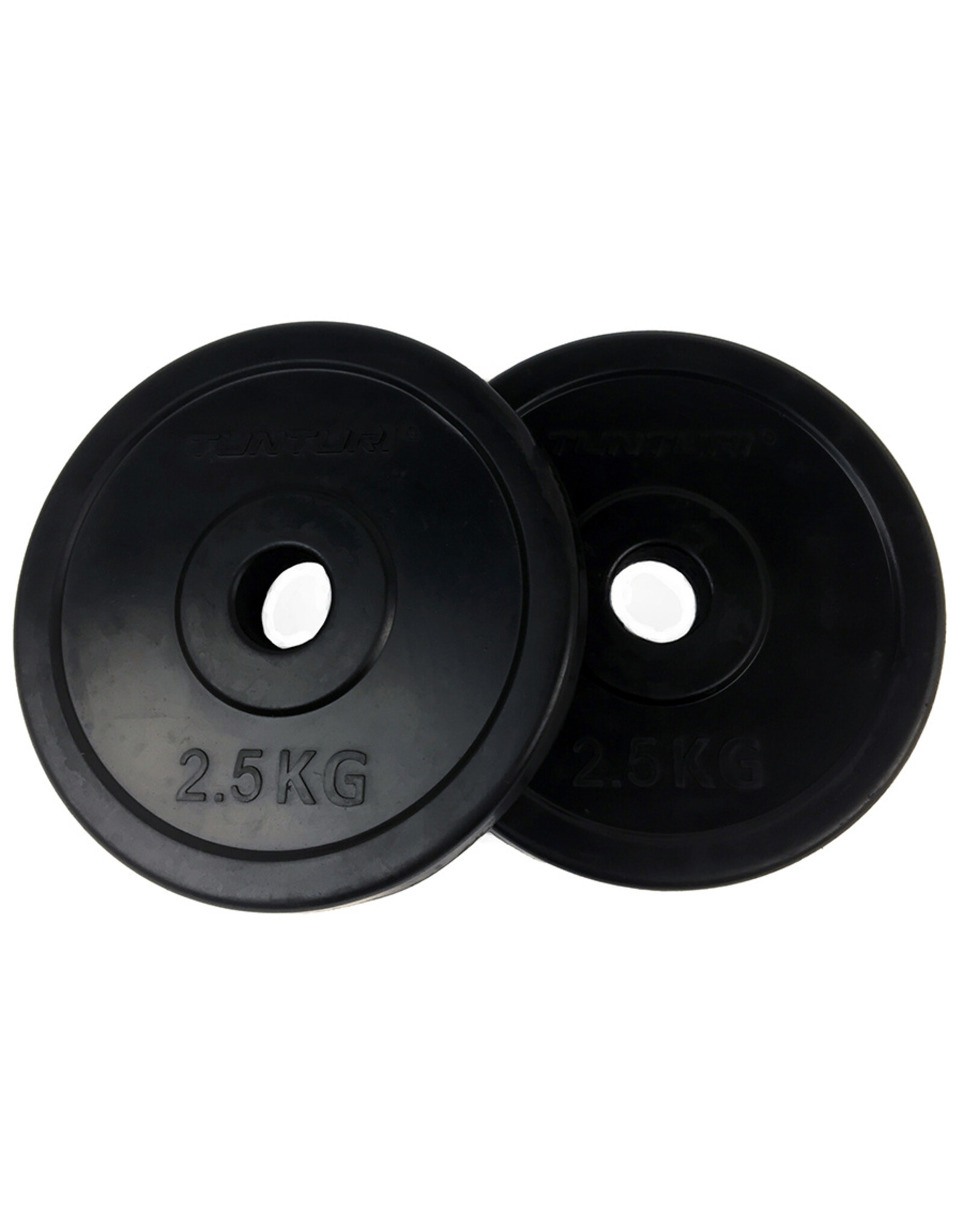 Tunturi Rubber plates, pair 0,5 - 2,5 kg