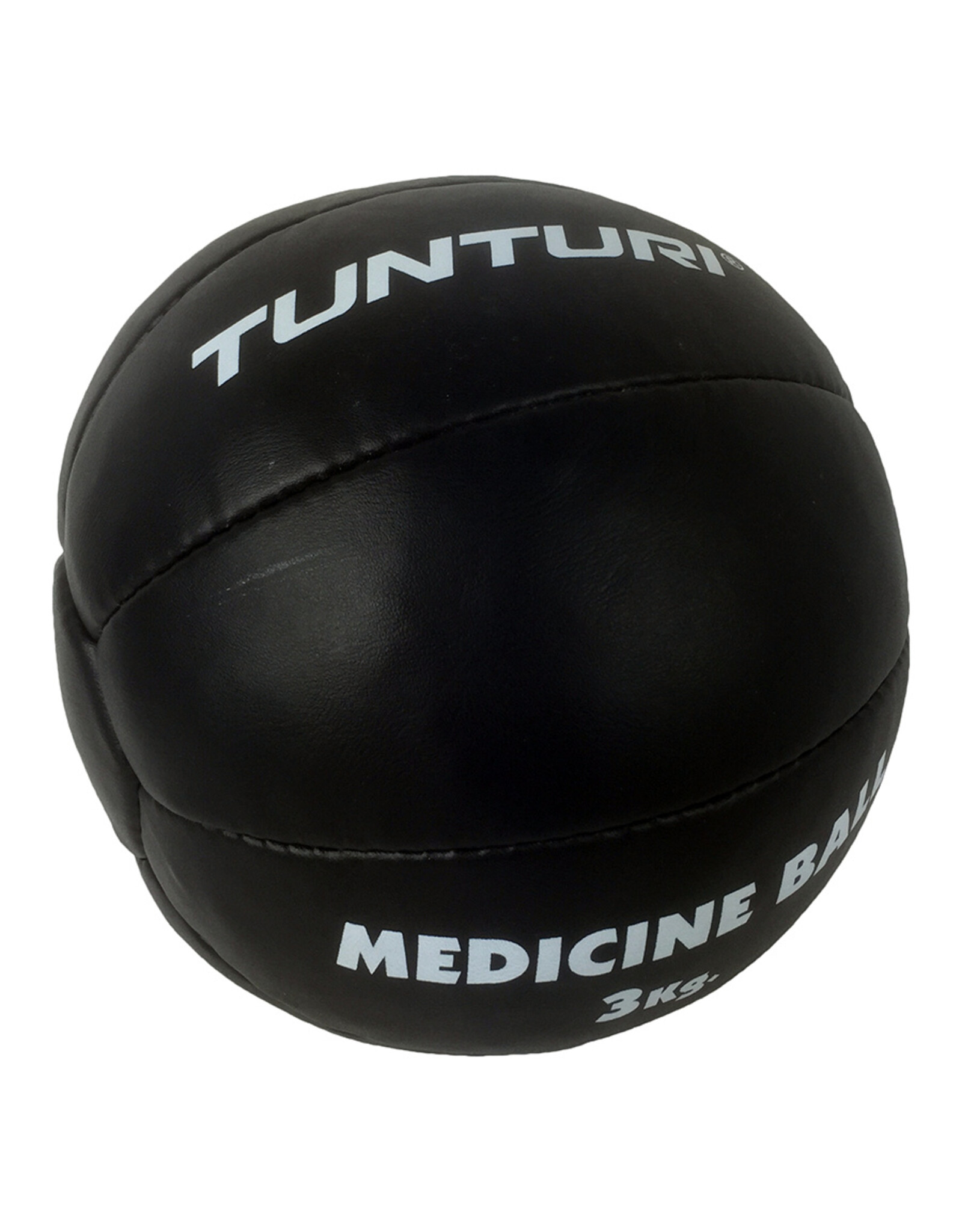 Tunturi Medicine Ball Leather, black