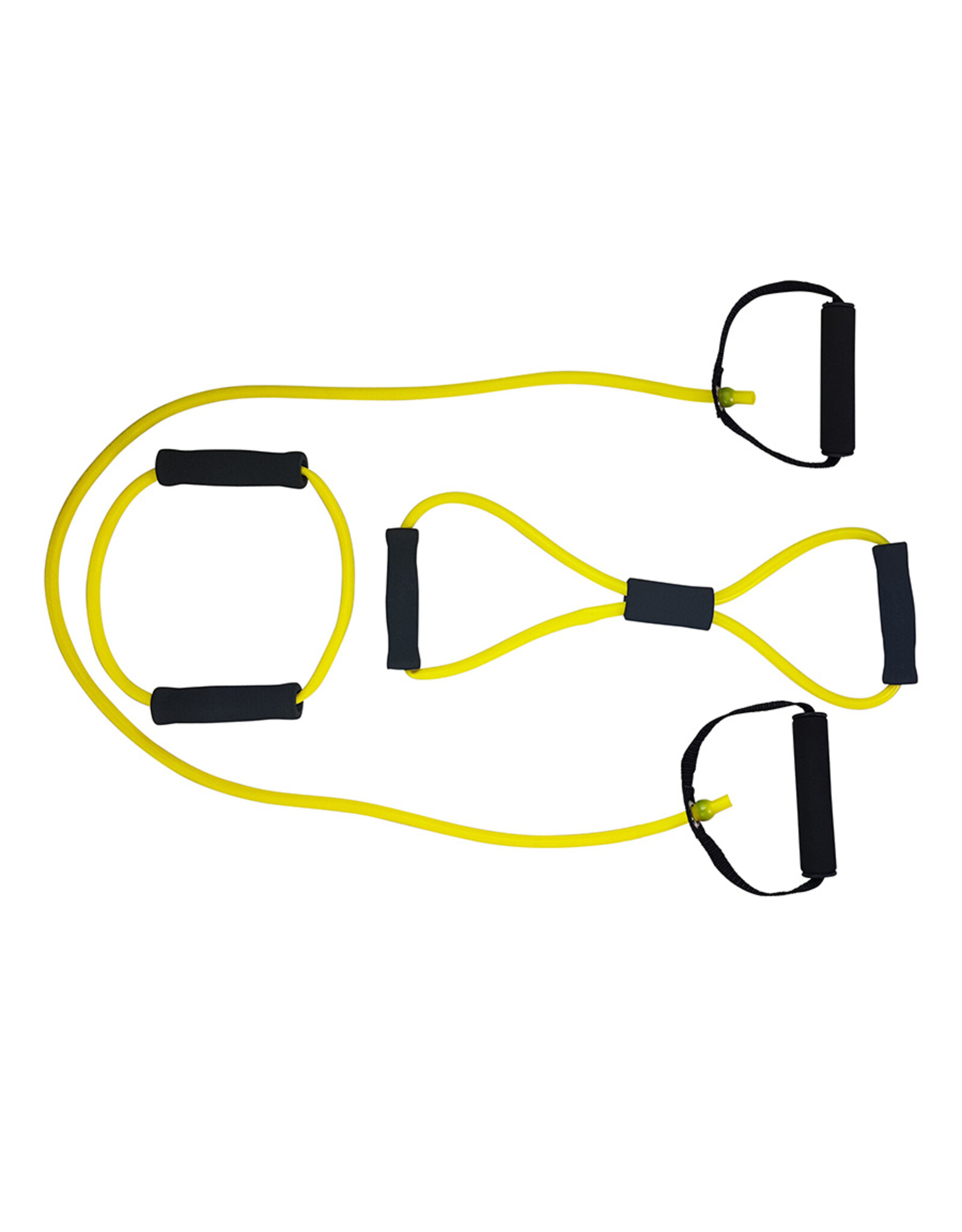 Tunturi Tunturi Tubing Set with Grip, Light, Yellow