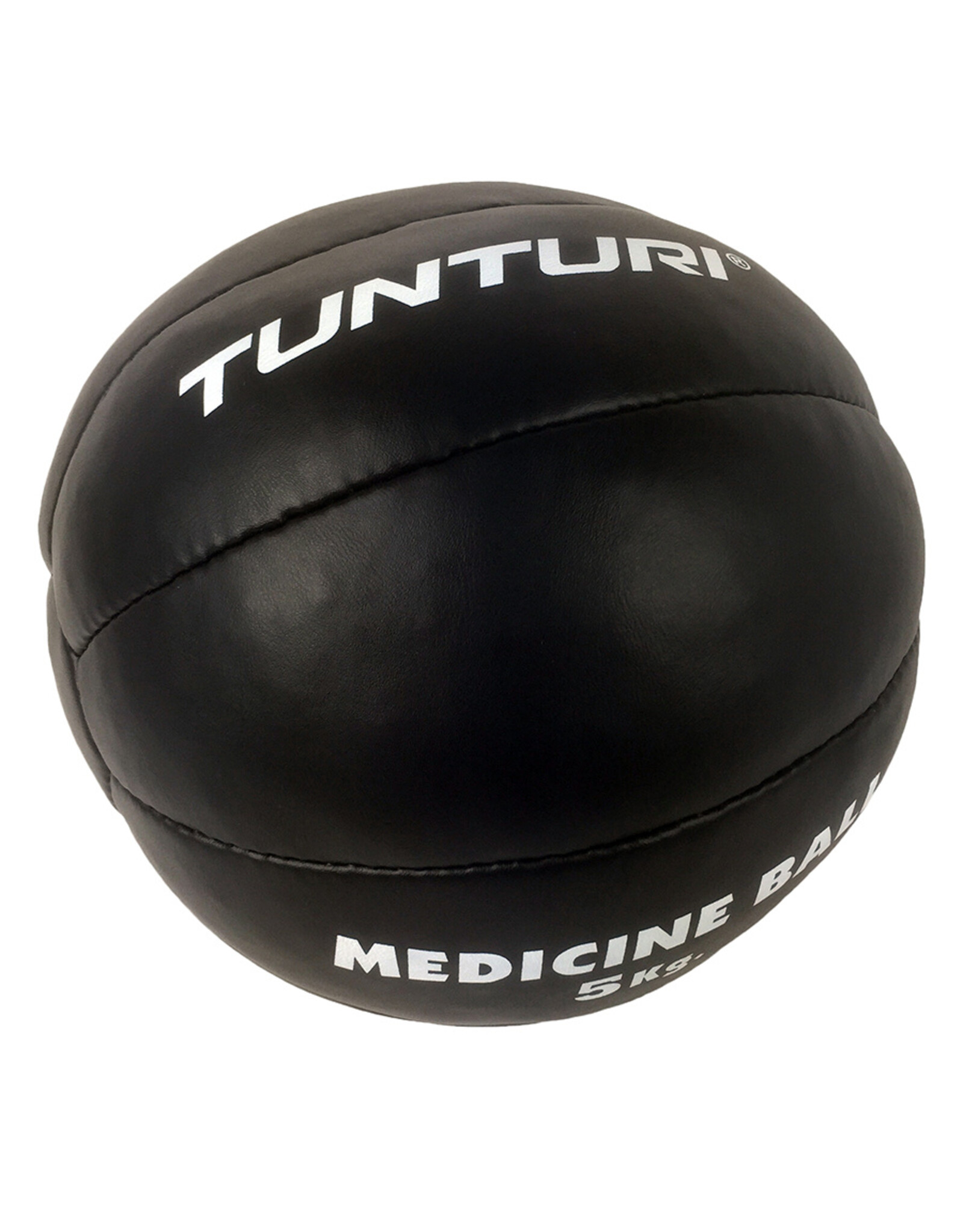 Tunturi Medicine Ball Leather, black