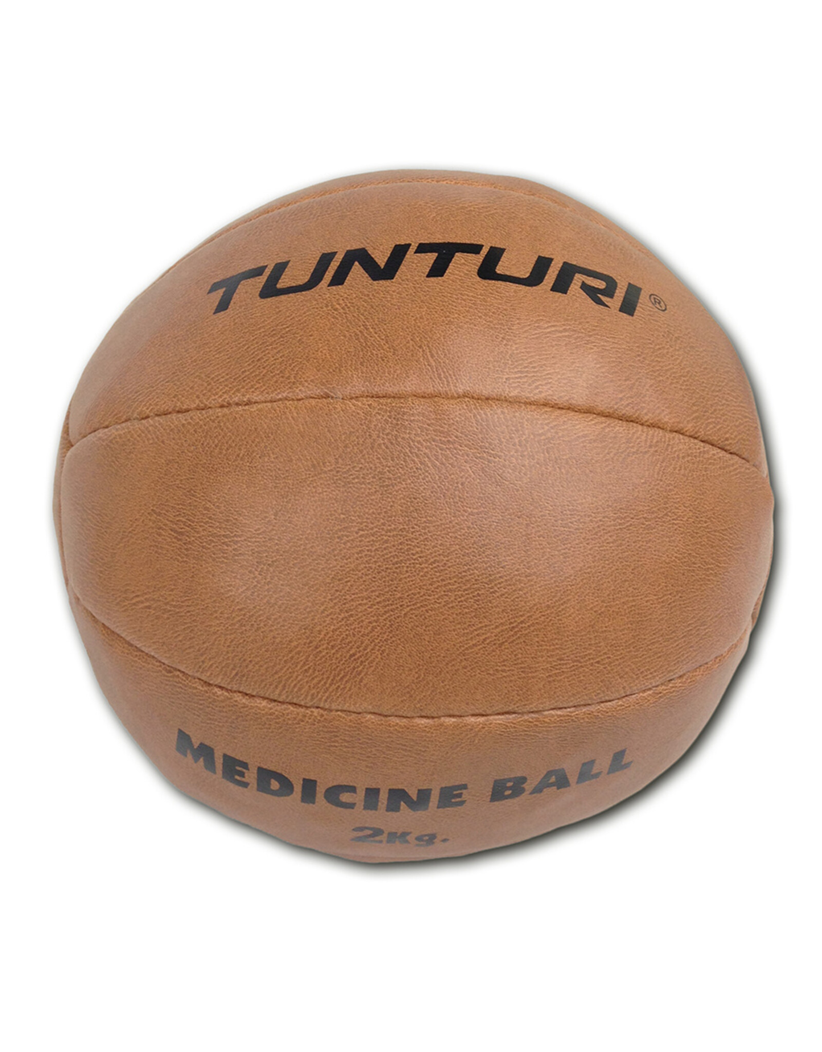 Tunturi Medicine Ball Leather, brown  1- 5 kg