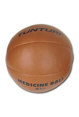 Tunturi Medicine Ball Leather, brown  1- 5 kg