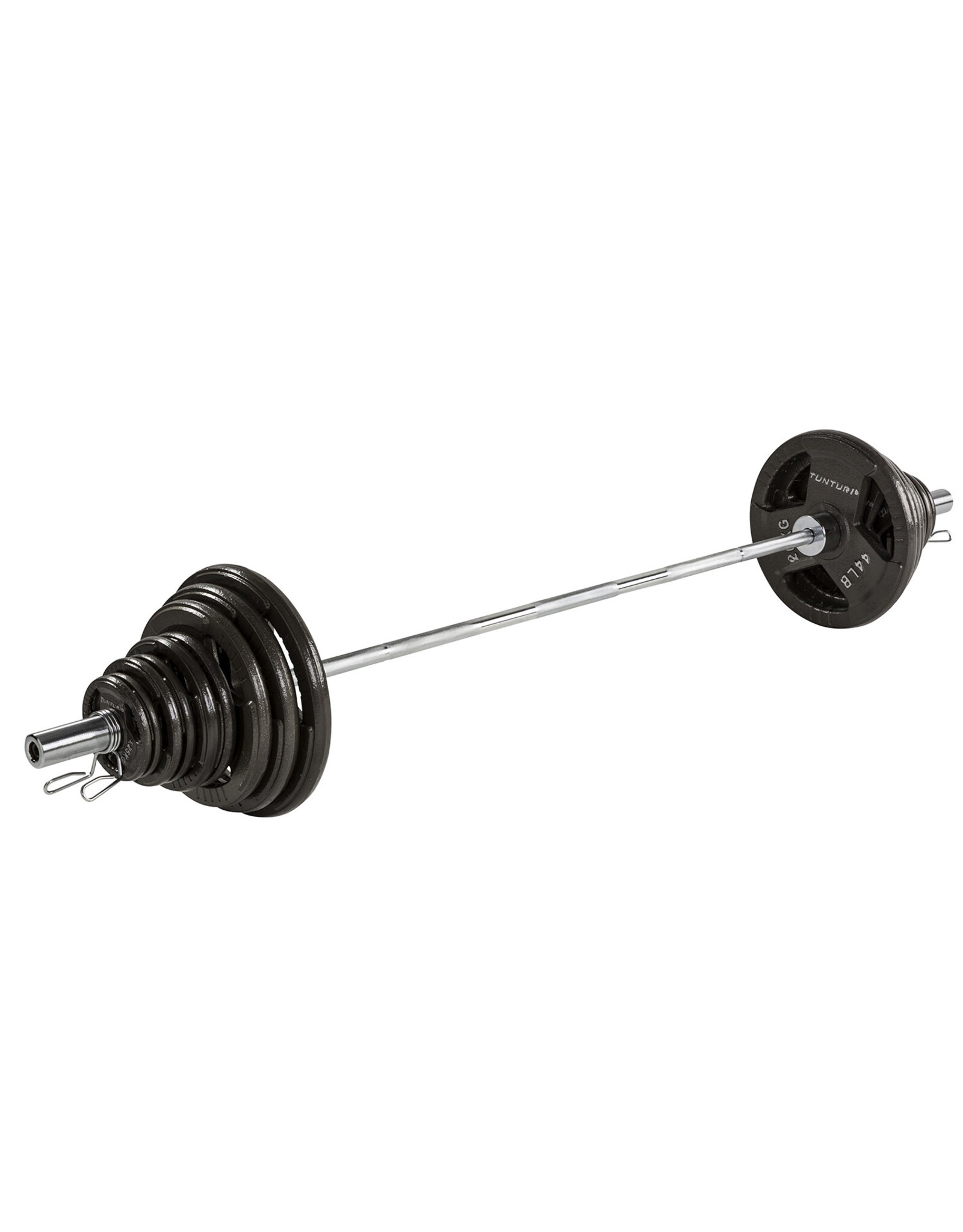 Tunturi Tunturi 100Kg Olympic Tri-Grip Barbell Set (1/2)