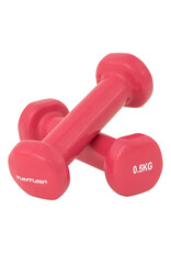 Tunturi Vinyl Dumbbells 0,5 - 5 kg - per paar