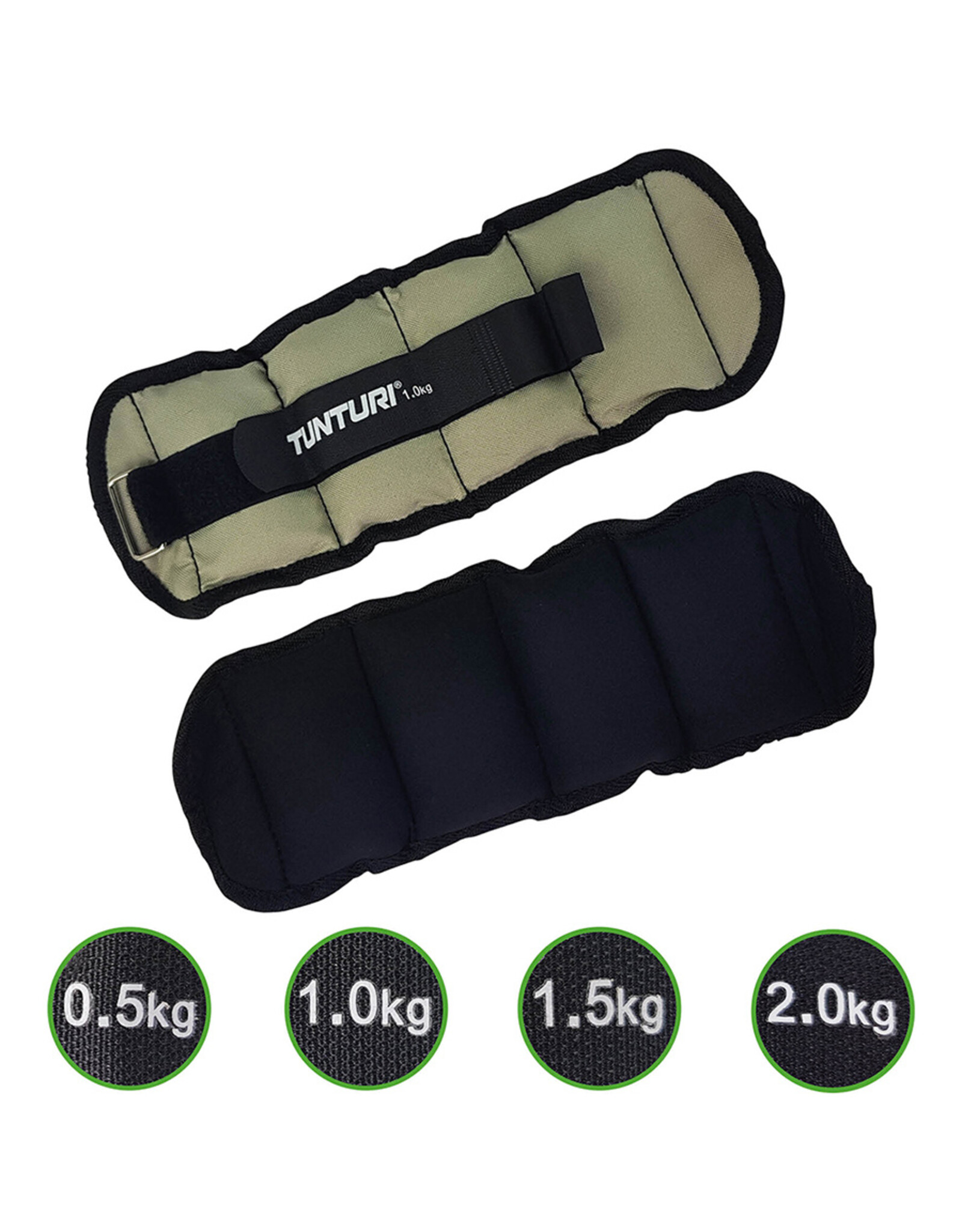 Tunturi Arm/Leg Weights 0.5 - 2 kg