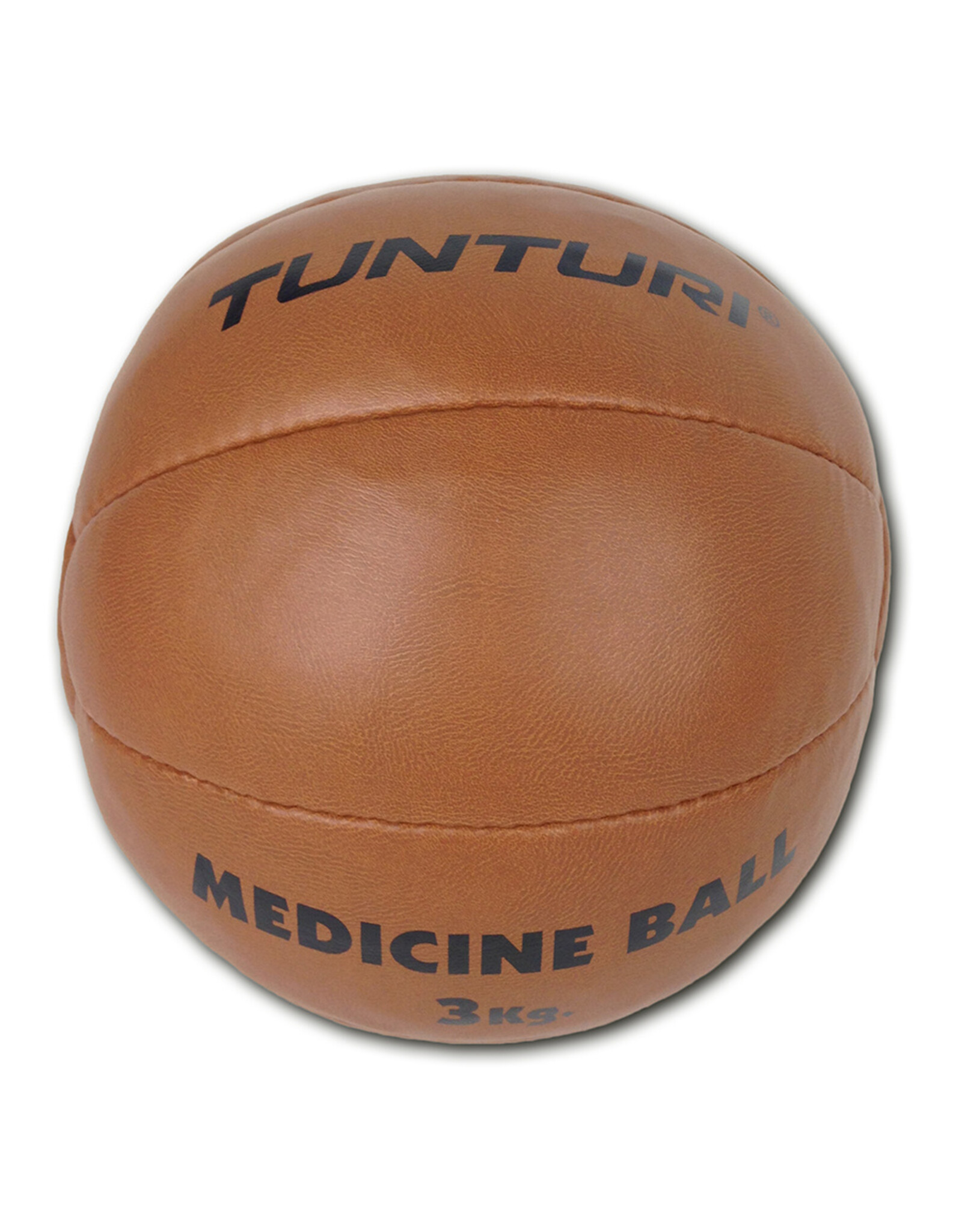 Tunturi Medicine Ball Leather, brown  1- 5 kg