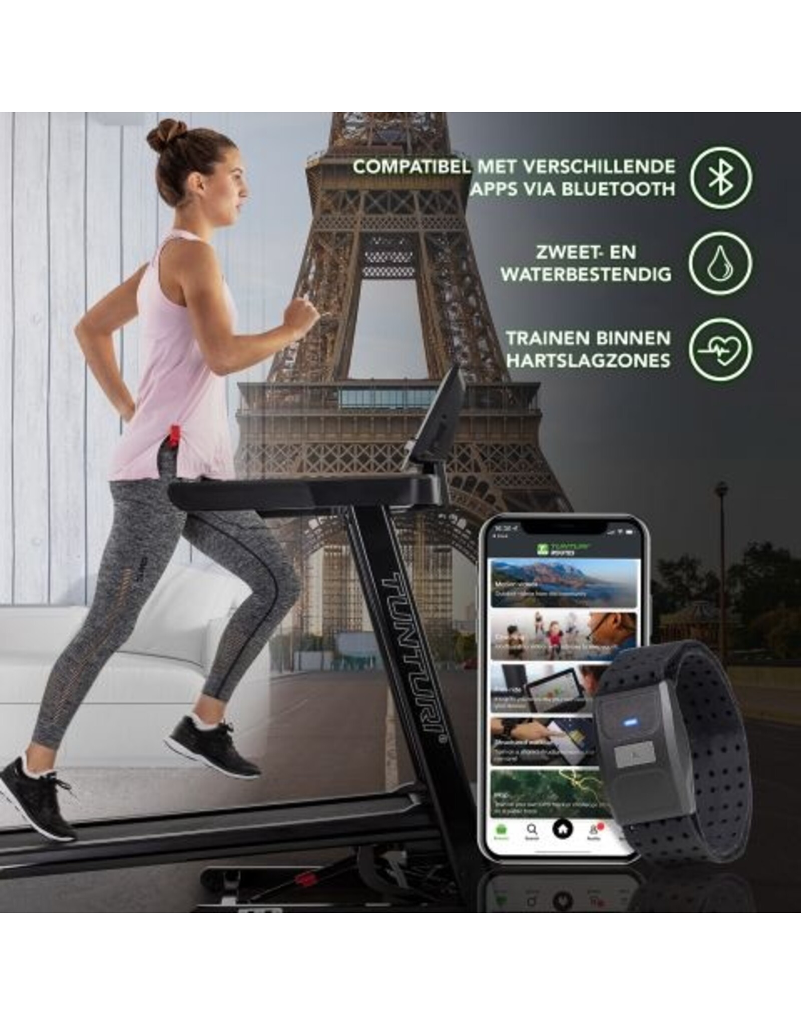 Tunturi Tunturi Digital Heart Rate Armband