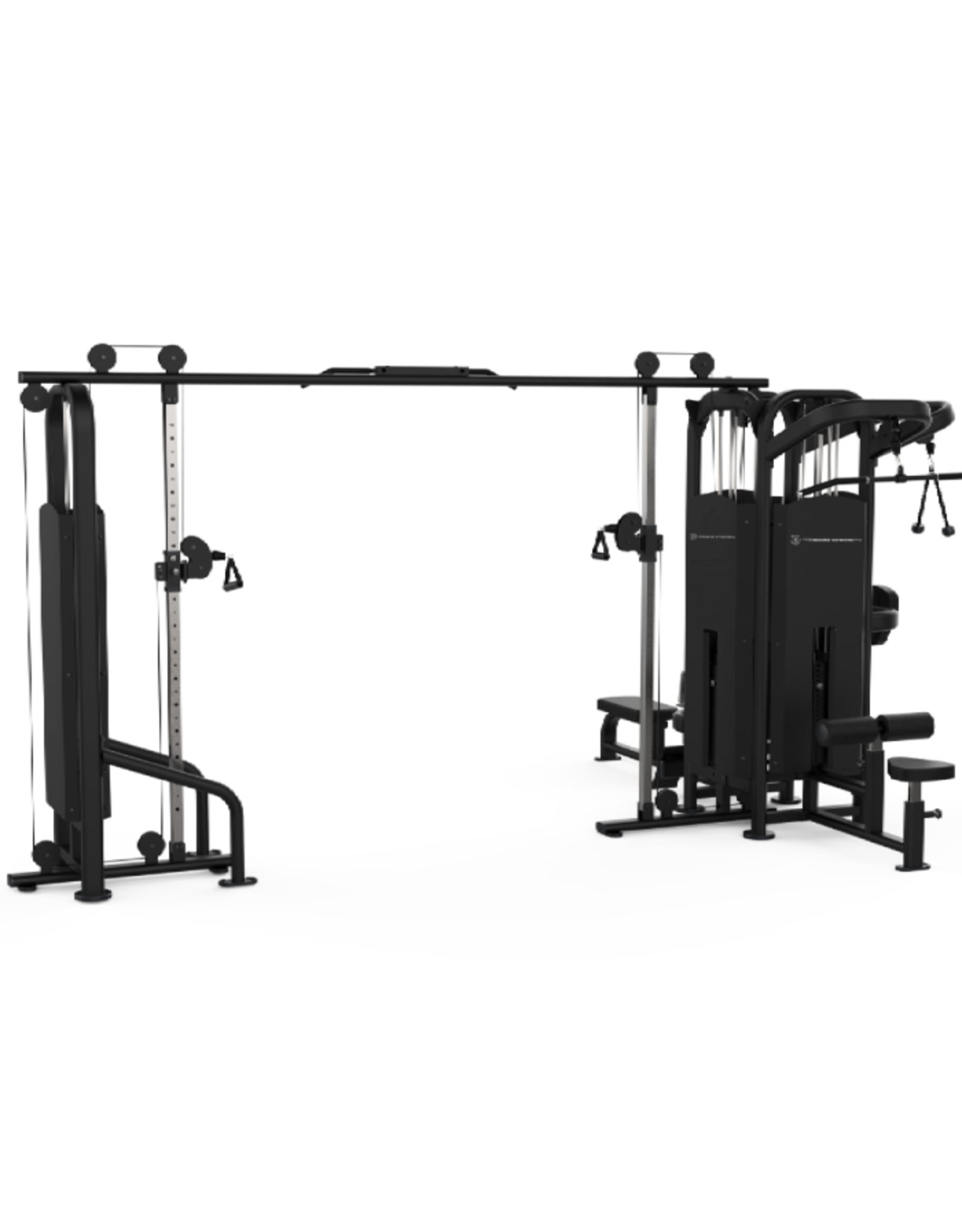 Titanium strenght MULTIFUNCTIONELE MACHINE MET 5 STATIONS BLACK SERIES