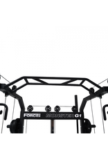 Titanium strenght Force USA G12 ALL-IN-ONE Trainer | Dubbele Katrol 90,5 KG| Smith Machine | Multipower Rack | Leg Press