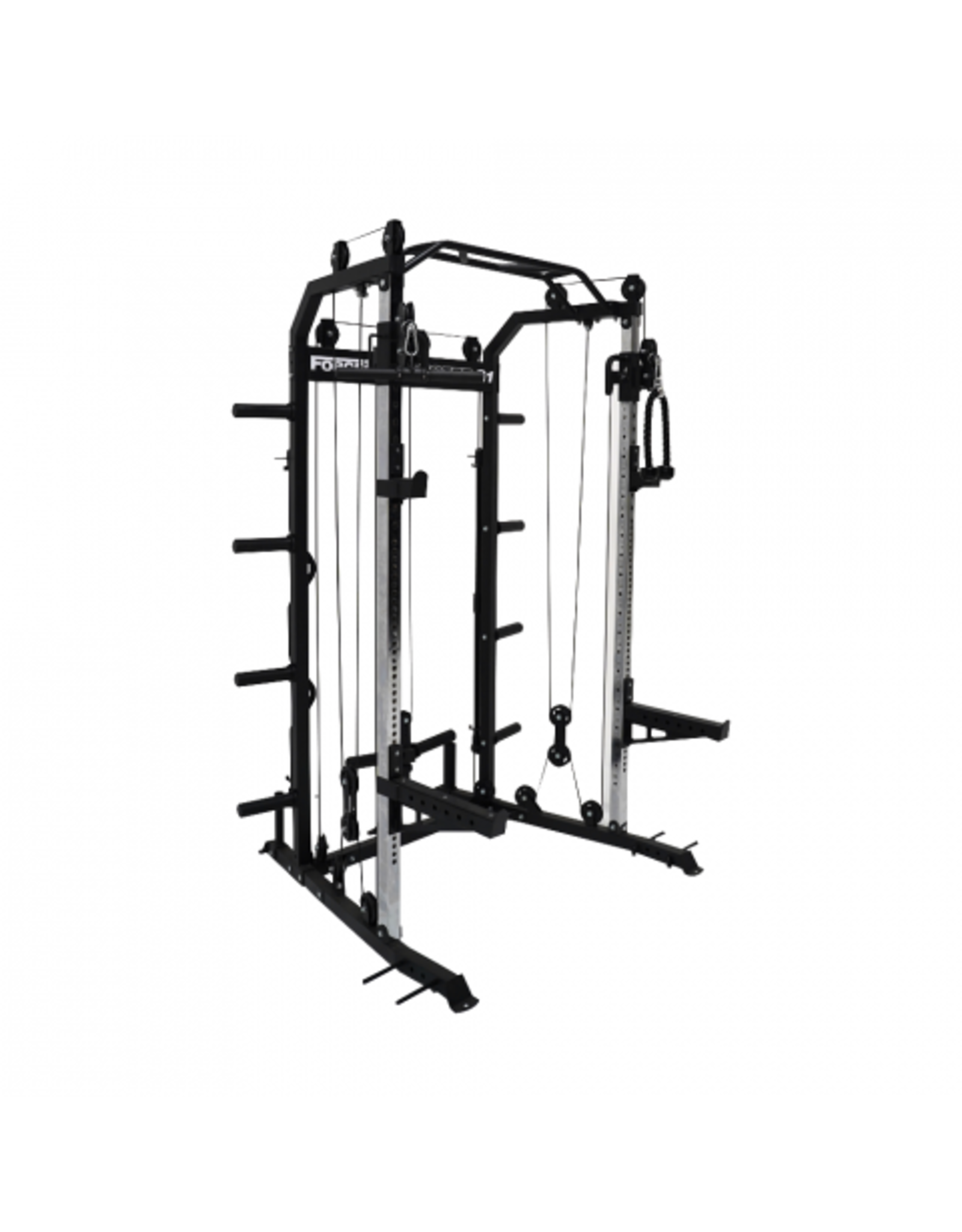 Titanium strenght Force USA G12 ALL-IN-ONE Trainer | Dubbele Katrol 90,5 KG| Smith Machine | Multipower Rack | Leg Press