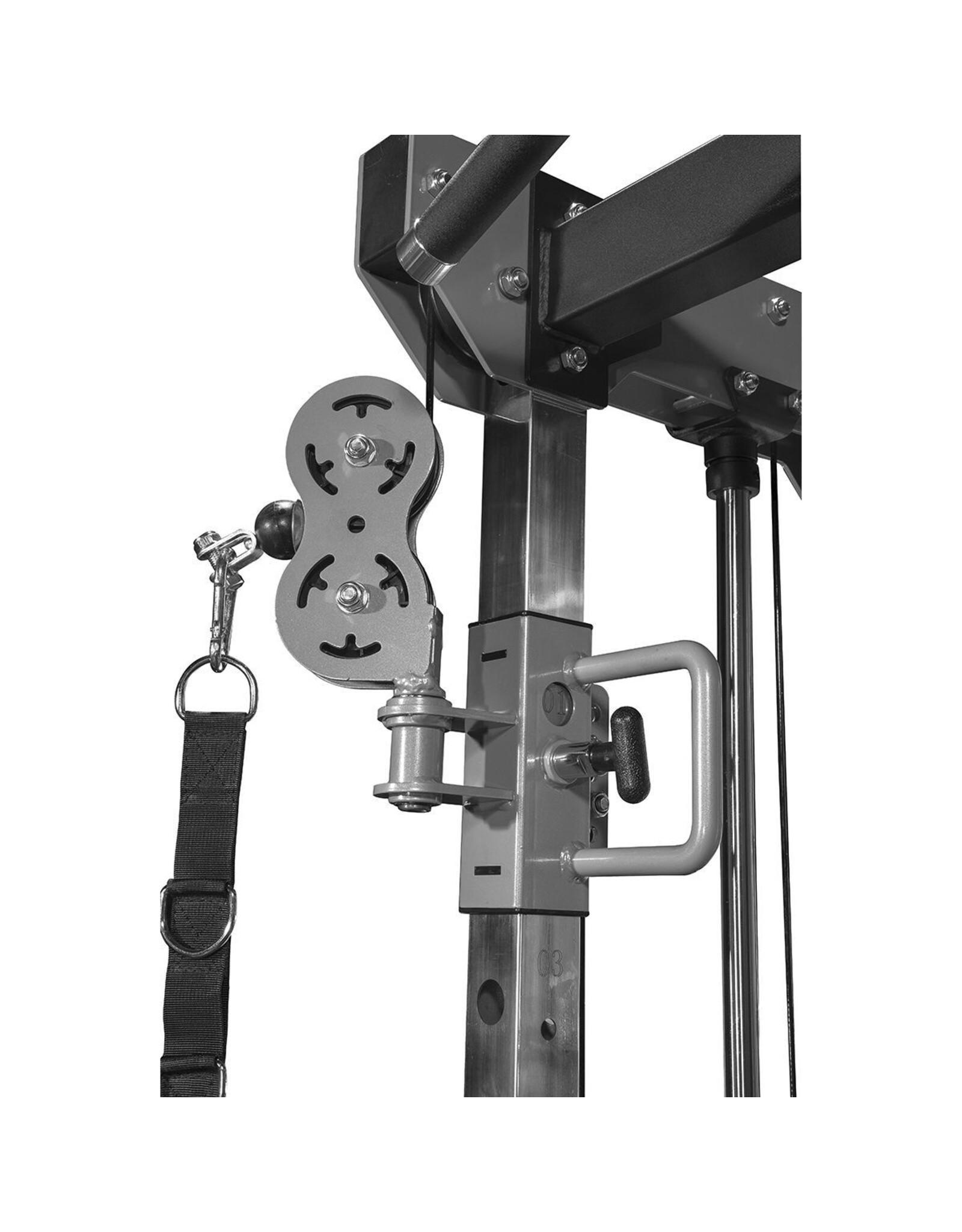 Titanium strenght Force USA G12 ALL-IN-ONE Trainer | Dubbele Katrol 90,5 KG| Smith Machine | Multipower Rack | Leg Press