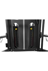 Titanium strenght Force USA G12 ALL-IN-ONE Trainer | Dubbele Katrol 90,5 KG| Smith Machine | Multipower Rack | Leg Press