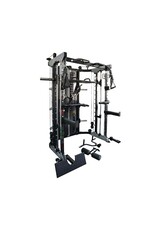 Titanium strenght Force USA G12 ALL-IN-ONE Trainer | Dubbele Katrol 90,5 KG| Smith Machine | Multipower Rack | Leg Press
