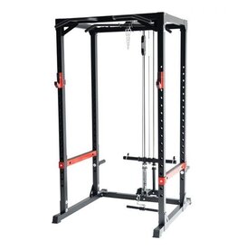 Titanium strenght Titanium Strength Evolution Heavy Duty Power Rack - Power Cage met High & Low Pulley