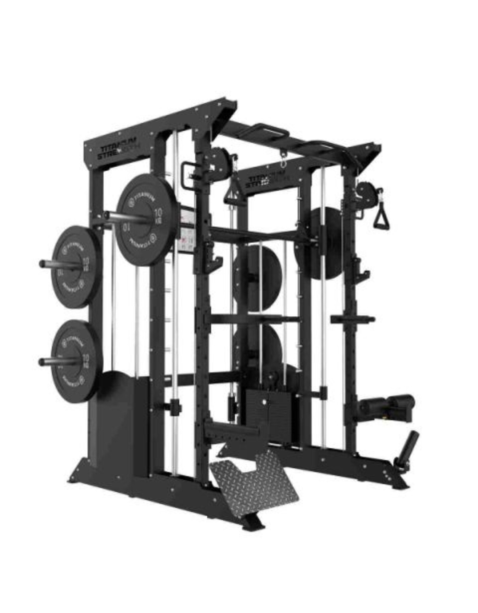 Titanium strenght Titanium Strength Black Series B200 V3 Smith-Machine | Multipower | Rack + Katrollen