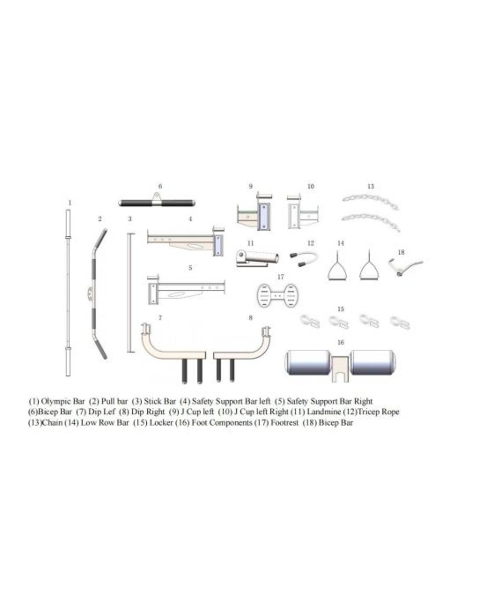 Titanium strenght Titanium Strength Black Series B200 V3 Smith-Machine | Multipower | Rack + Katrollen