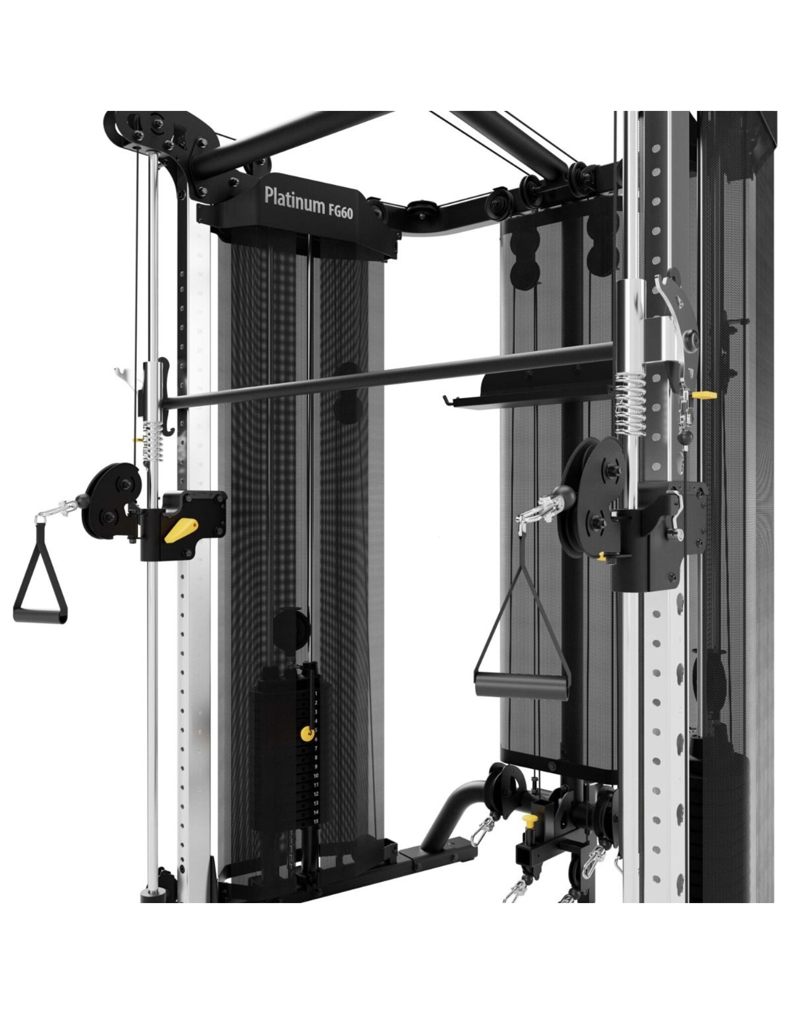 Tunturi Tunturi Platinum FG60 Functional Gym l Complete set l Inclusief FG60 Utility Bench + Connector set