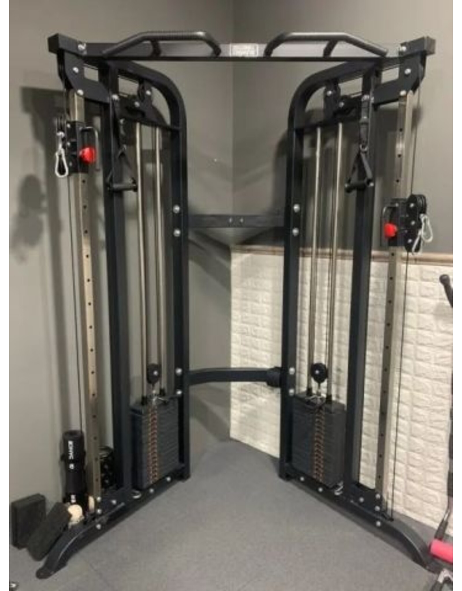 Titanium strenght Titanium Strength Tap Pro Commercial Double Adjustalbe Pulley | Kabelverhouding 2:1/1:1