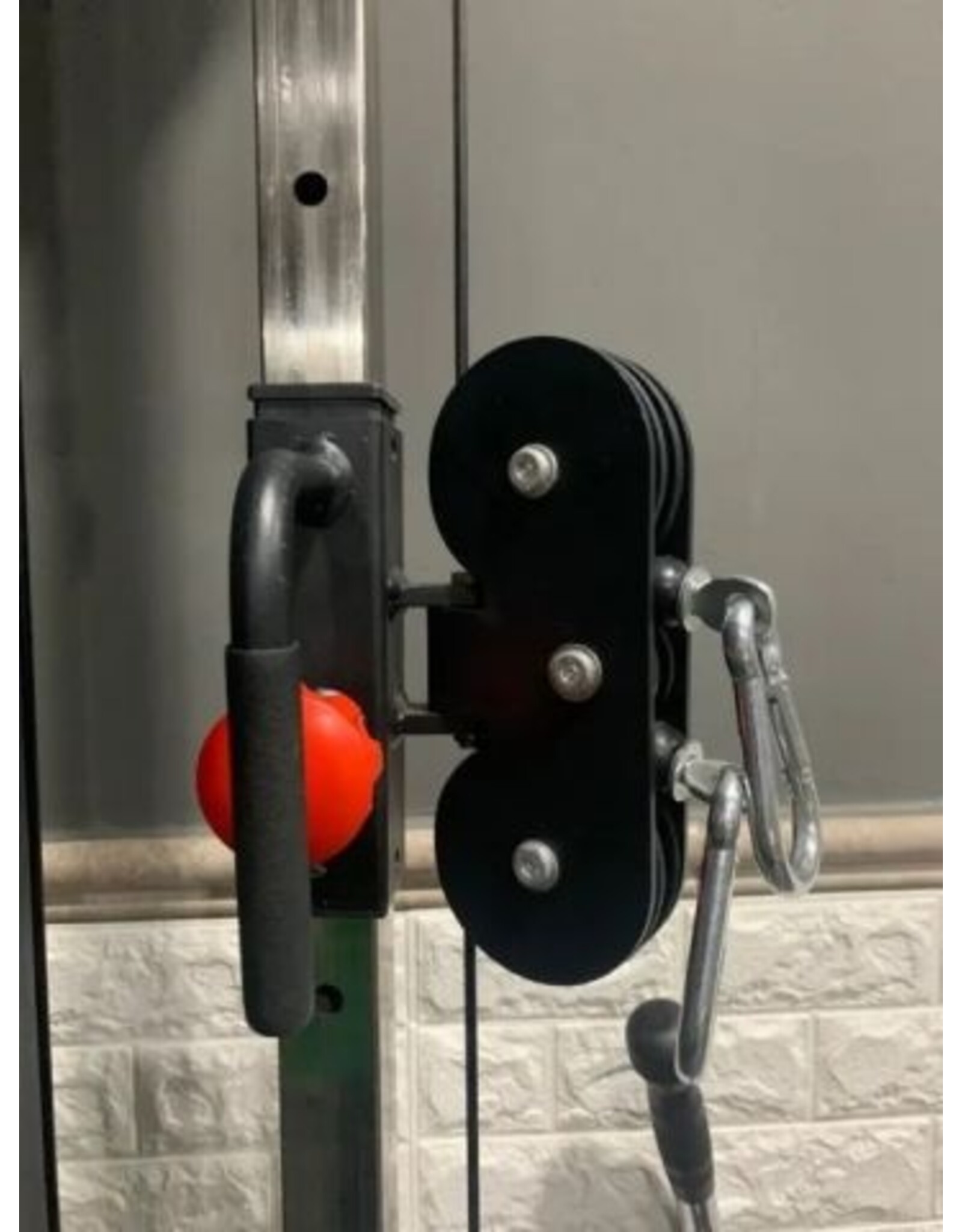 Titanium strenght Titanium Strength Tap Pro Commercial Double Adjustalbe Pulley | Kabelverhouding 2:1/1:1