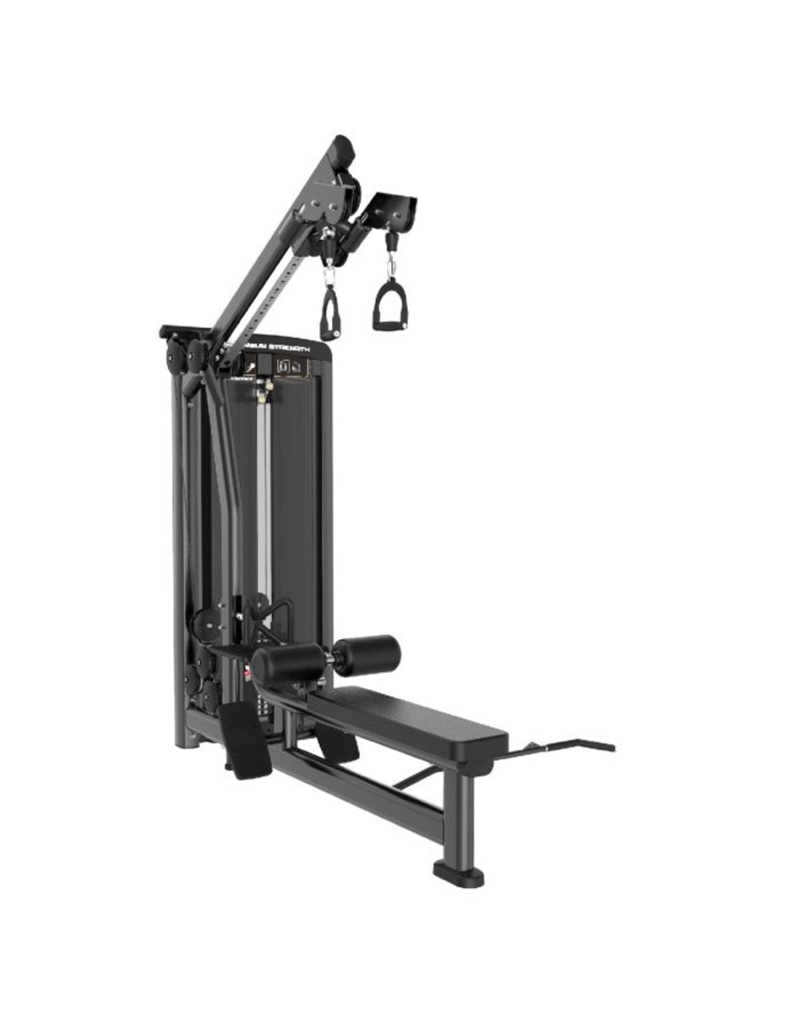 Titanium strenght Selectorised Unilaterale Lat Pulldown en Seated Row Genesis Series