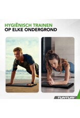 Tunturi Tunturi Outdoor Fitnessmat l zwart l 120 x 61 x 0.6 cm