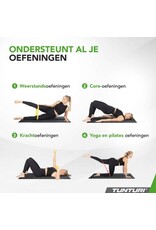 Tunturi Tunturi Outdoor Fitnessmat l zwart l 120 x 61 x 0.6 cm