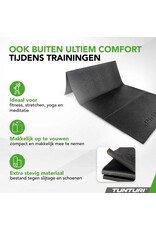 Tunturi Tunturi Outdoor Fitnessmat l zwart l 120 x 61 x 0.6 cm