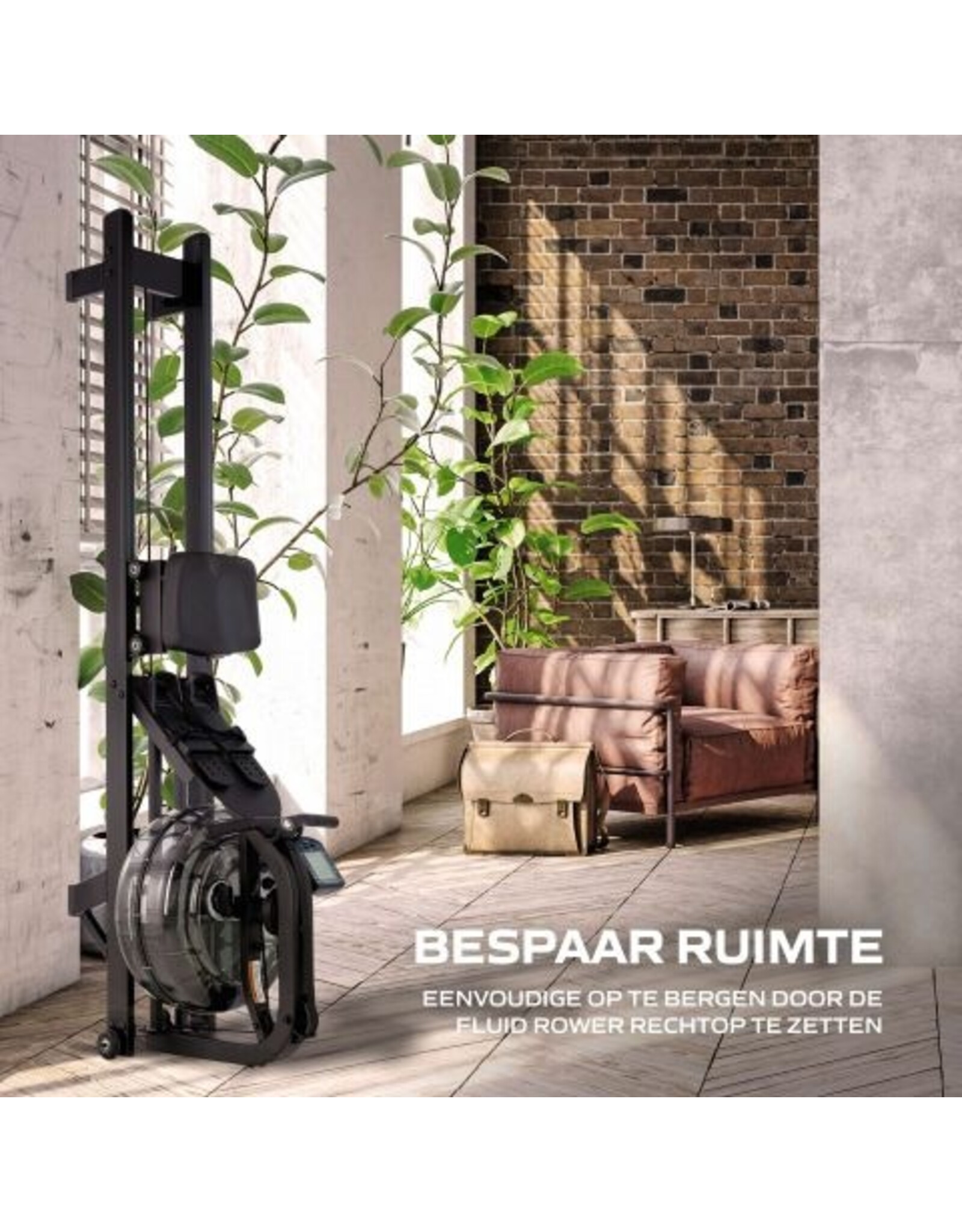 Tunturi Platinum R30W Rower, By Fluid