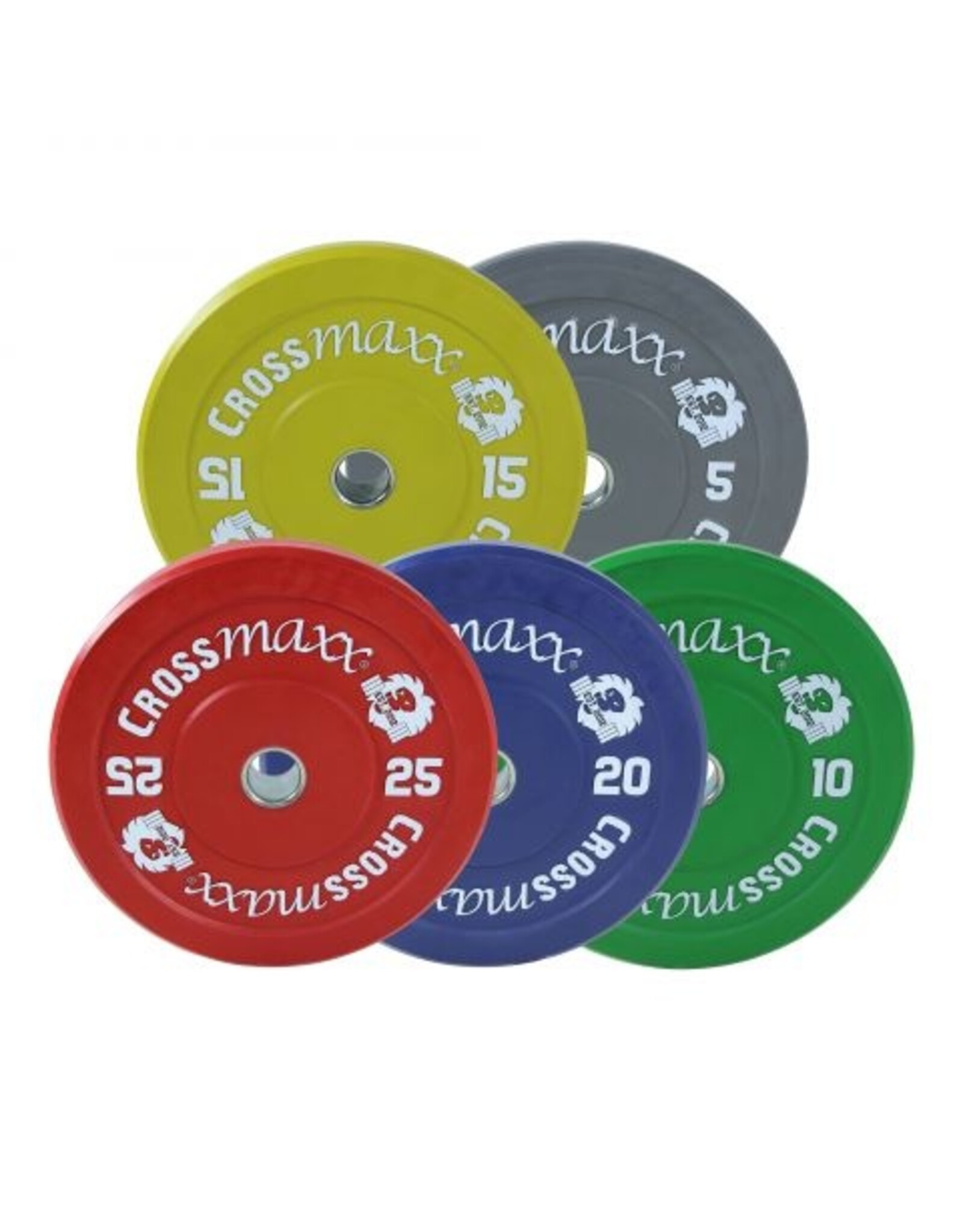 crossmaxx Crossmaxx bumper plates l Ø 50 mm l 5 t/m 25 kg  15 kg