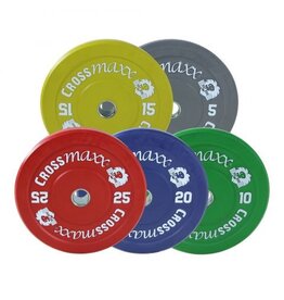 crossmaxx Crossmaxx bumper plates l Ø 50 mm l 5 t/m 25 kg  20 kg
