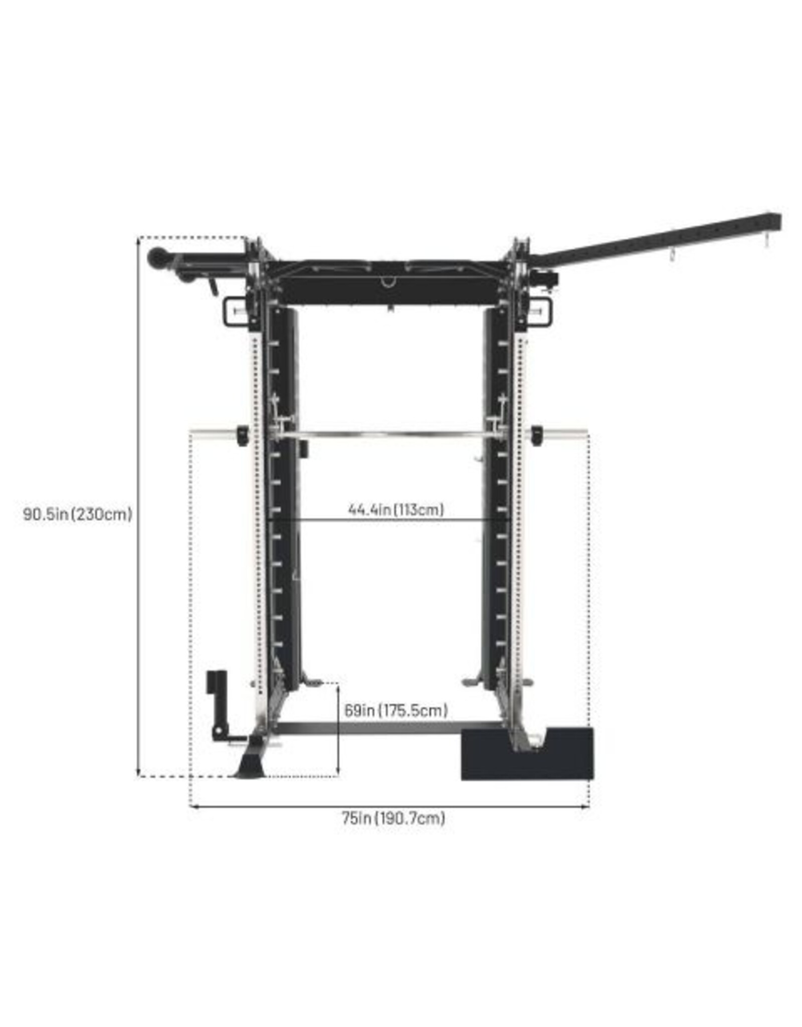 Force USA Force USA G20 V2 ALL-IN-ONE TRAINER | Multipower | Rack | Vertical Press l Exclusief Lat Row