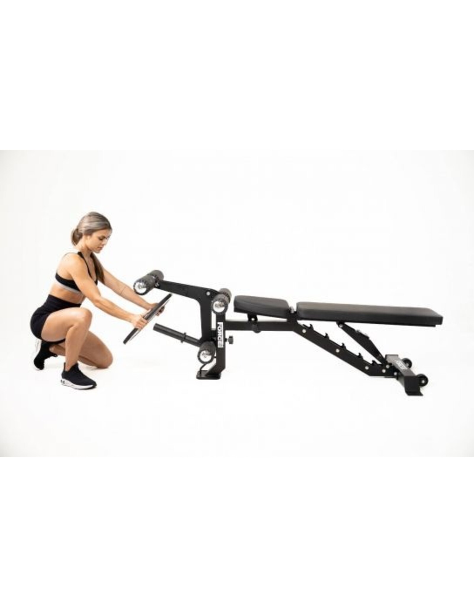 Force USA Force USA Mybench Adjustable Bench V2 | Leg Developer | Height Adjustable | Preacher Curl Attachment