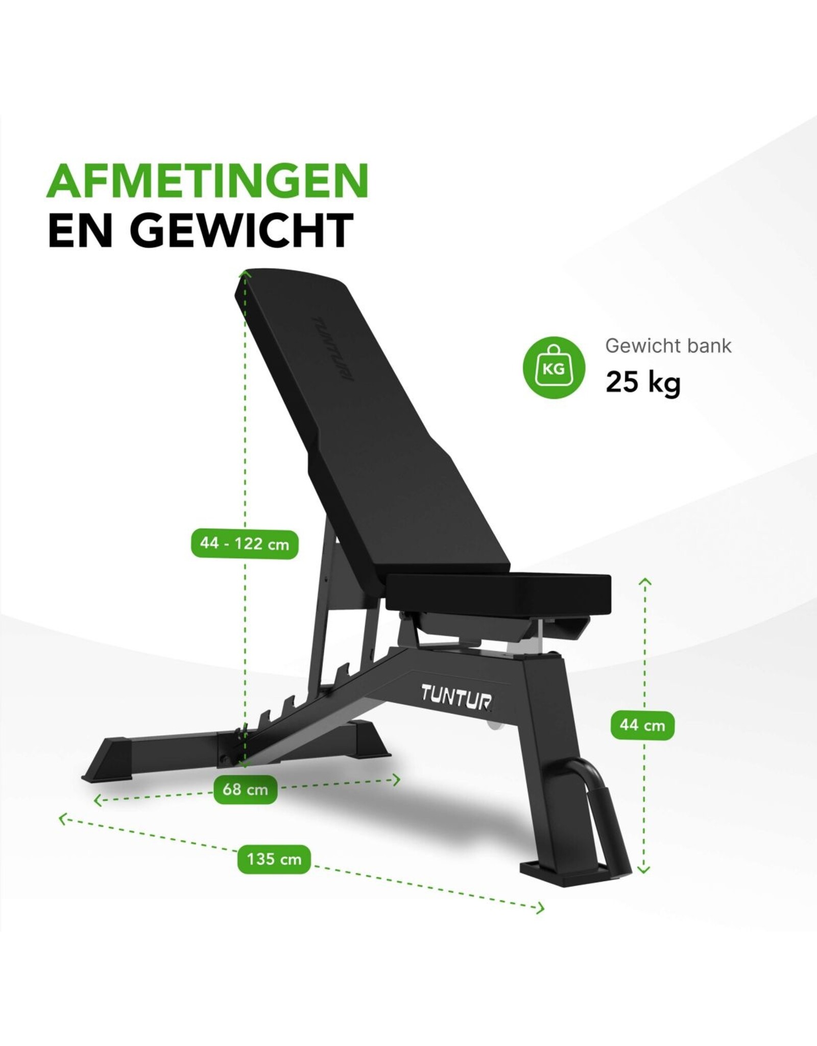 Tunturi UB70 Utility Bench l Trainingsbank