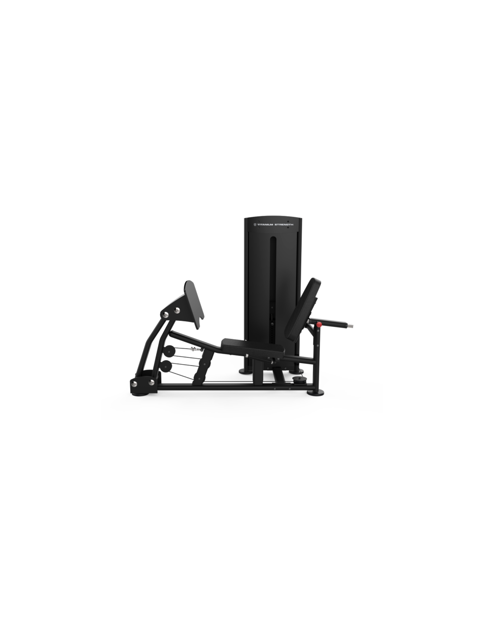 Titanium strenght Titanium Strength Black Series | zittende Legpress en Calfraise