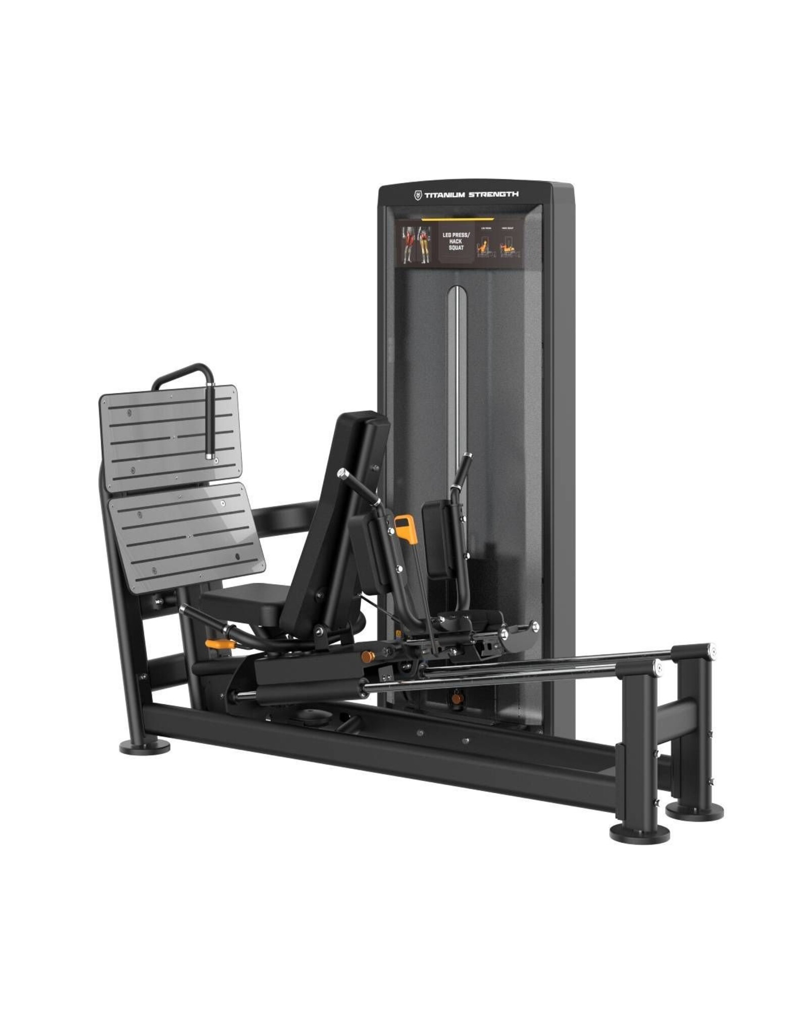 Titanium strenght Titanium Strength Black Series | Pin loaded l Horizontal Leg Press & Hack Squat