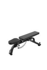 Titanium strenght Verstelbare Multifunctionele Halterbank Black Series