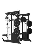 Titanium strenght Multipower - Smith-machine, Multipower, Rack + Katrollen + 200 kg Gewichtplaten inbegrepen B200 V3