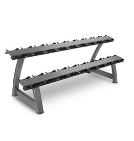 Titanium strenght 2-Tier Dumbbell Saddle Rack (10 Paar)