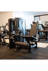 Titanium strenght Selectorized Dubbel Beenverlenging en Zittende Beenkrul Premium Elite Series