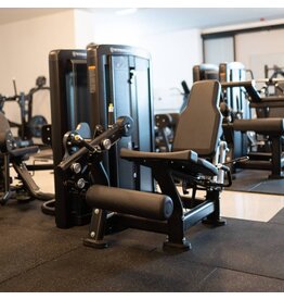 Titanium strenght Selectorized Dubbel Beenverlenging en Zittende Beenkrul Premium Elite Series