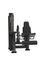 Titanium strenght Selectorized Dubbel Beenverlenging en Zittende Beenkrul Premium Elite Series