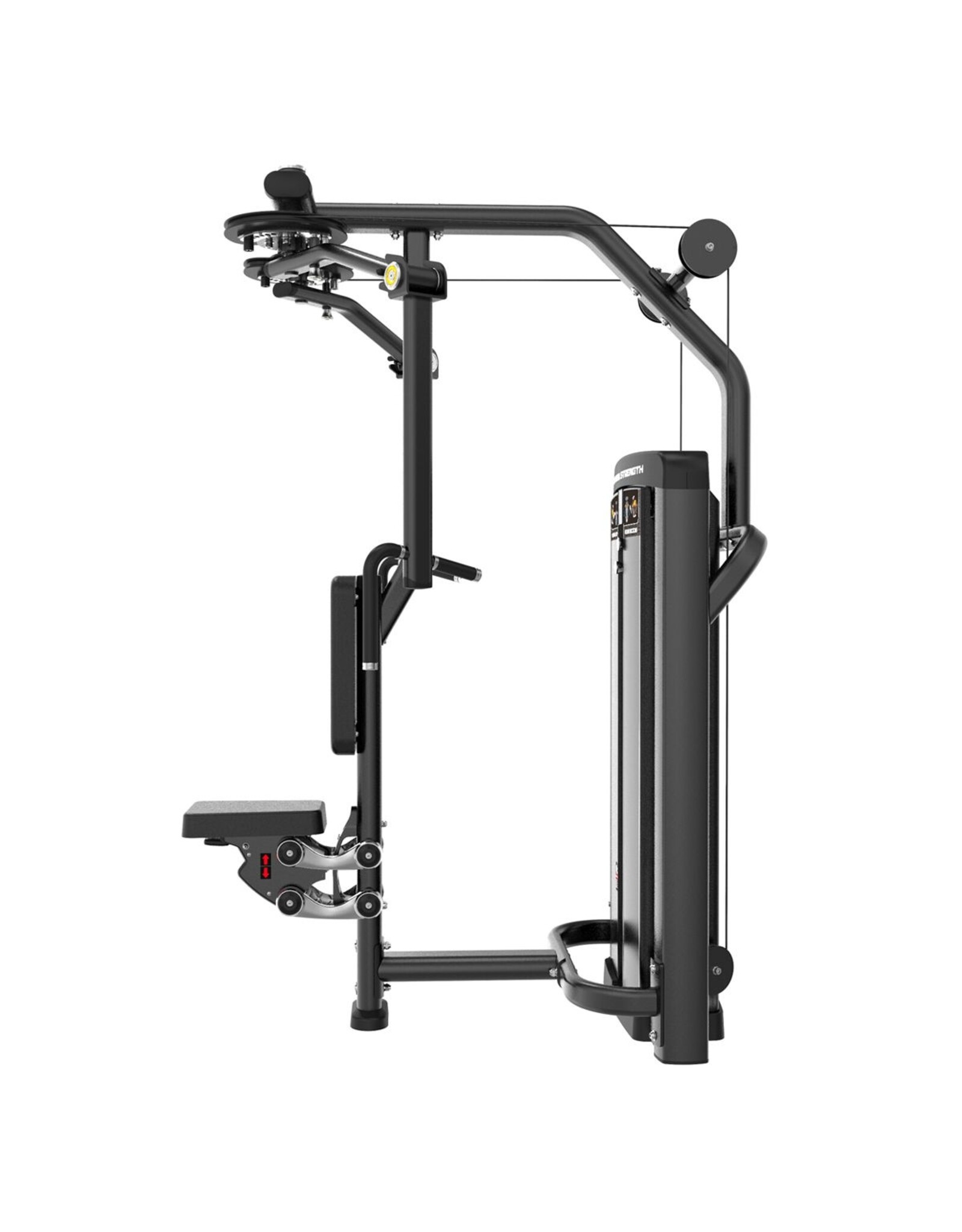 Titanium strenght Selectorized Pec Fly en Rear Delt Genesis Series