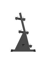 Tunturi Tunturi Platinum Hexa Rubber Dumbbell Rack - Dumbbell rek - Zwart