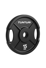 Tunturi Tunturi Platinum Cast Iron Plate - Bumperplate - 15kg