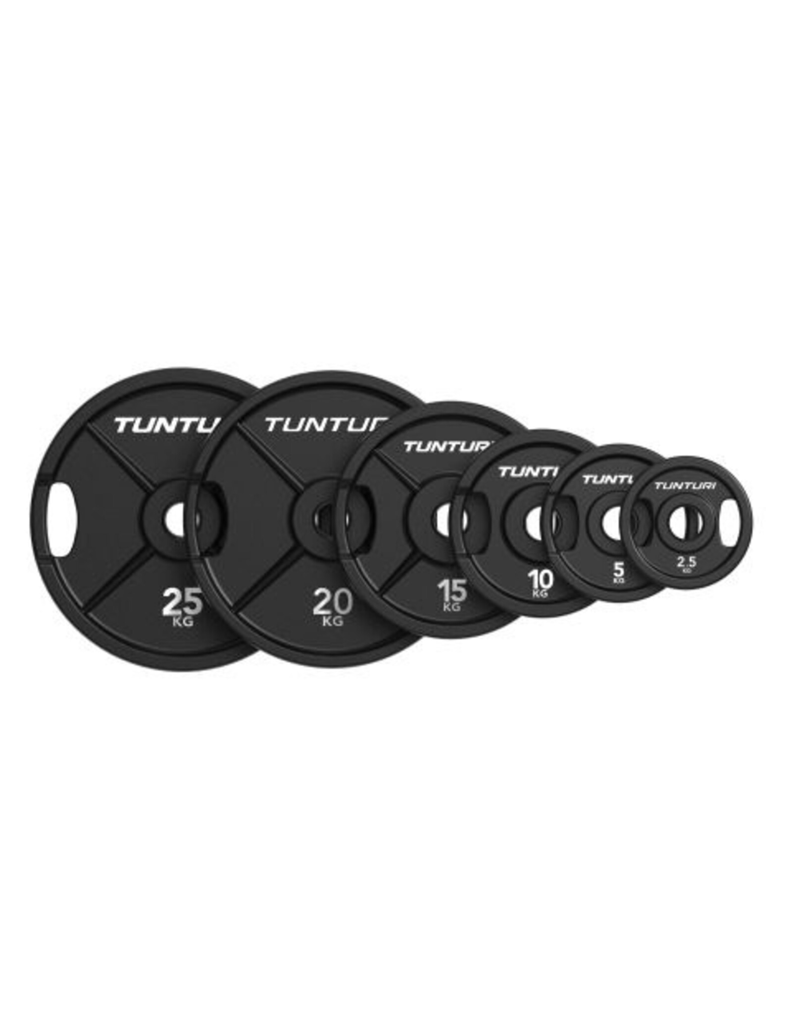 Tunturi Tunturi Platinum Cast Iron Plate - Bumperplate - 15kg