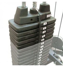 Life Fitness Life Fitness Gewichtstapel | voor Life Fitness Homegyms | 25 kg