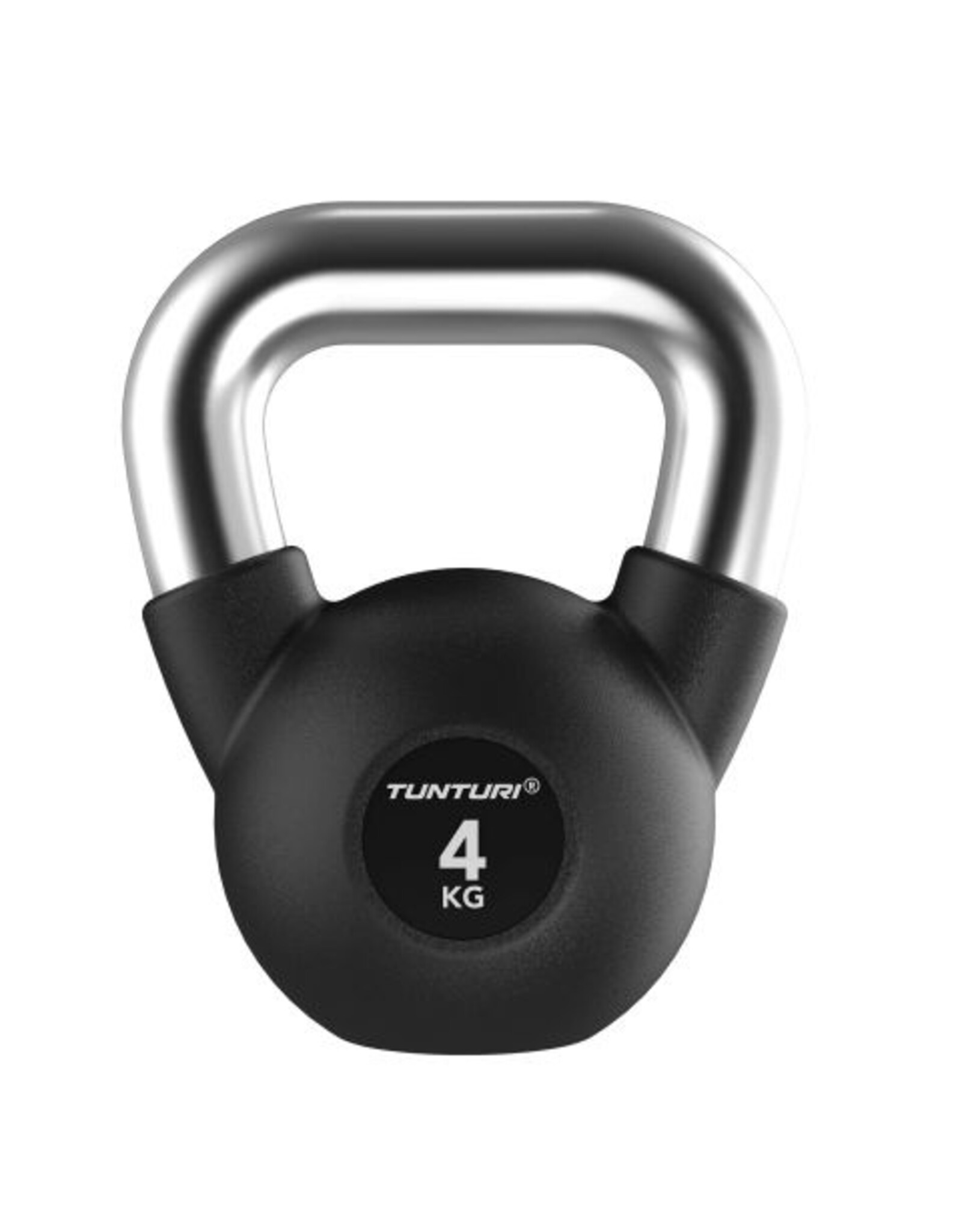 Tunturi Tunturi Platinum Rubber Kettlebell - 4kg
