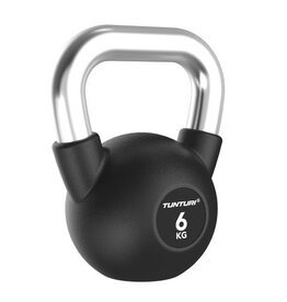 Tunturi Tunturi Platinum Rubber Kettlebell - 6kg