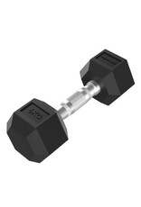 Tunturi Tunturi Platinum Hexa Dumbbell - Rubber - 1x 6kg - Zwart